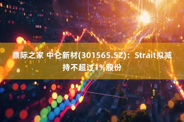 鼎际之家 中仑新材(301565.SZ)：Strait拟减持不超过1%股份